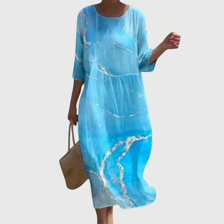 Nynke | Elegant Maxi Floral Dress