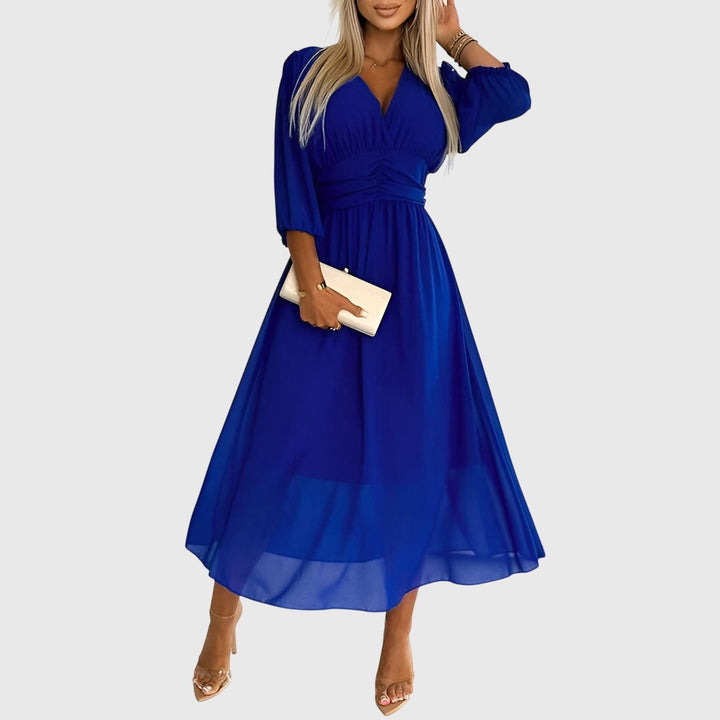 Lineke | Light Silk Chiffon Dress