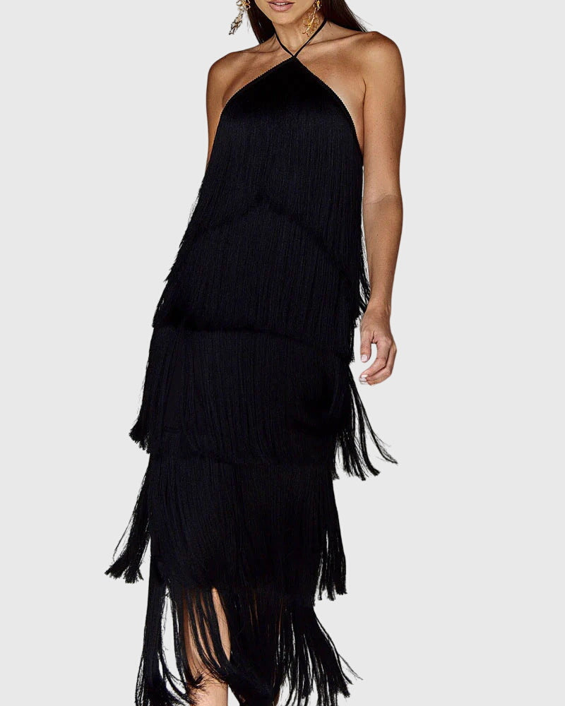 Monique | Fringe Dress