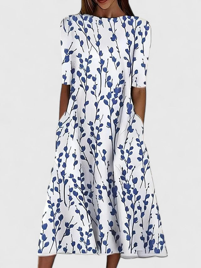 Olivia | Elegant Midi Dress