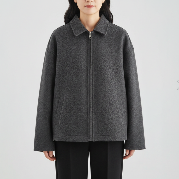 Greta | Soft Zip Jacket