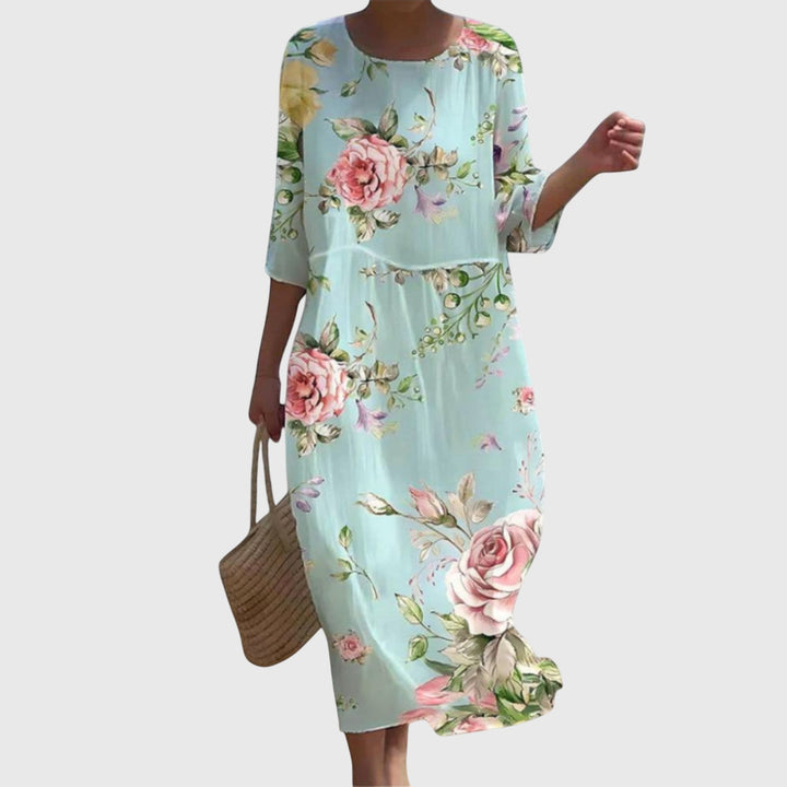 Nynke | Elegant Maxi Floral Dress
