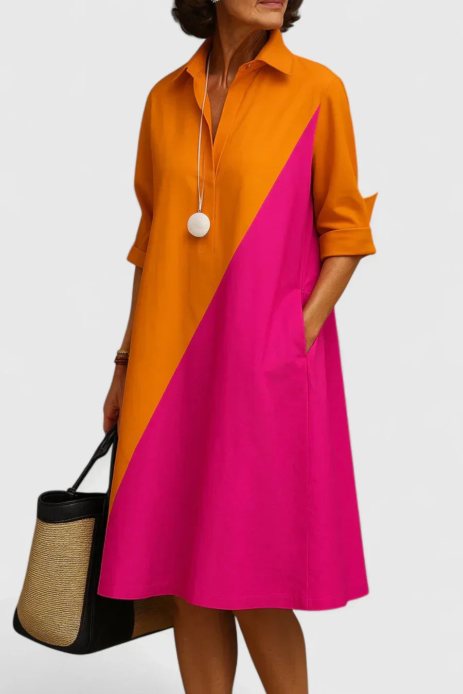 Joline | Elegant Midi Dress