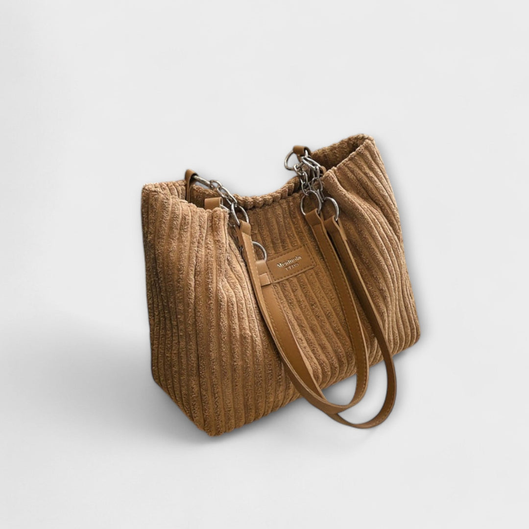 Corrie | Soft Cord Shoulder Bag