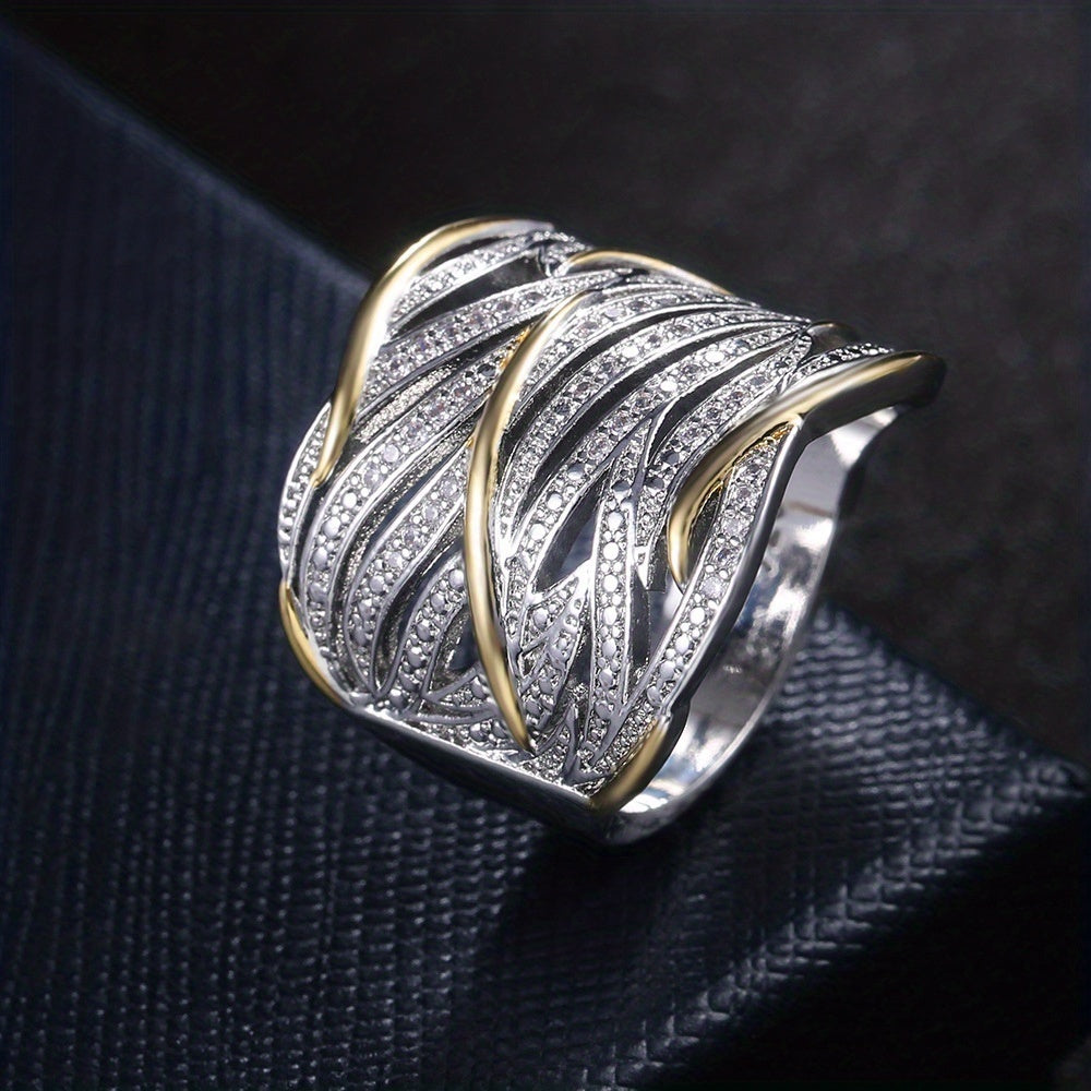 Elegant Braid Ring