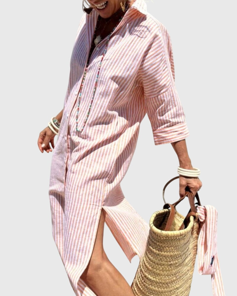Lisette | Classic Striped Dress