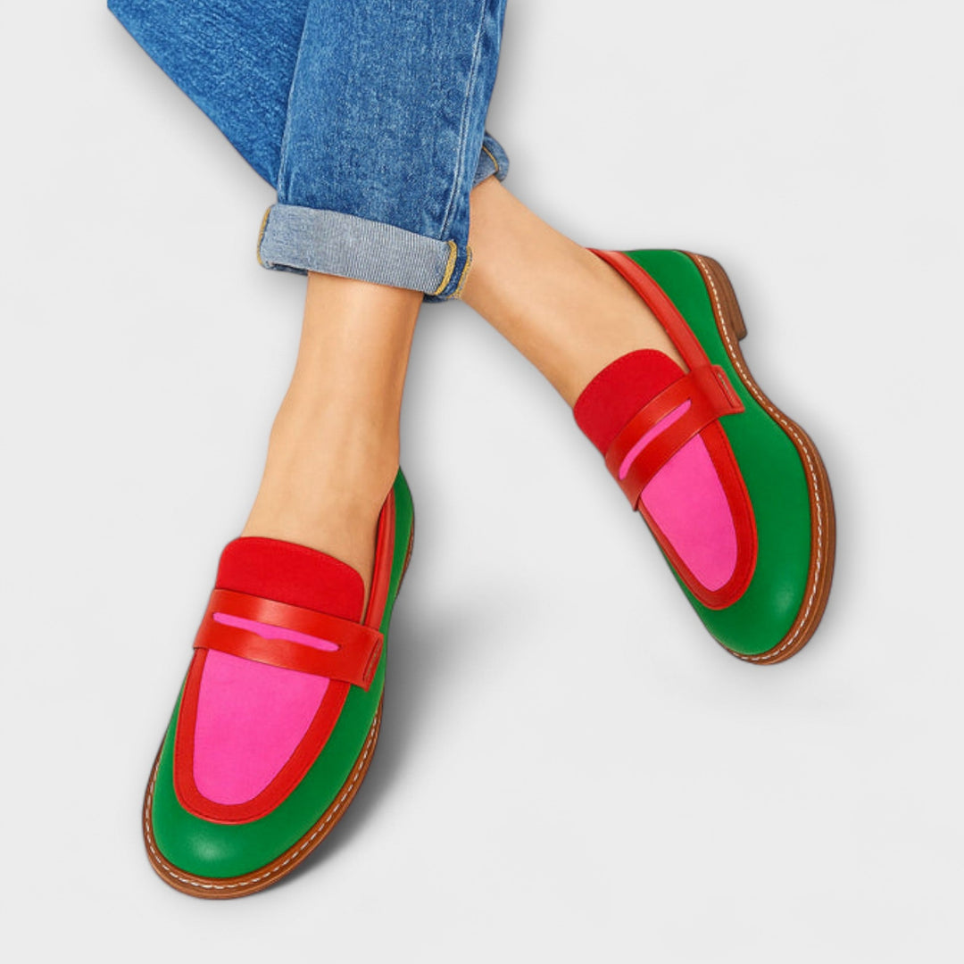 Trees | Casual Moccasins with Contrast