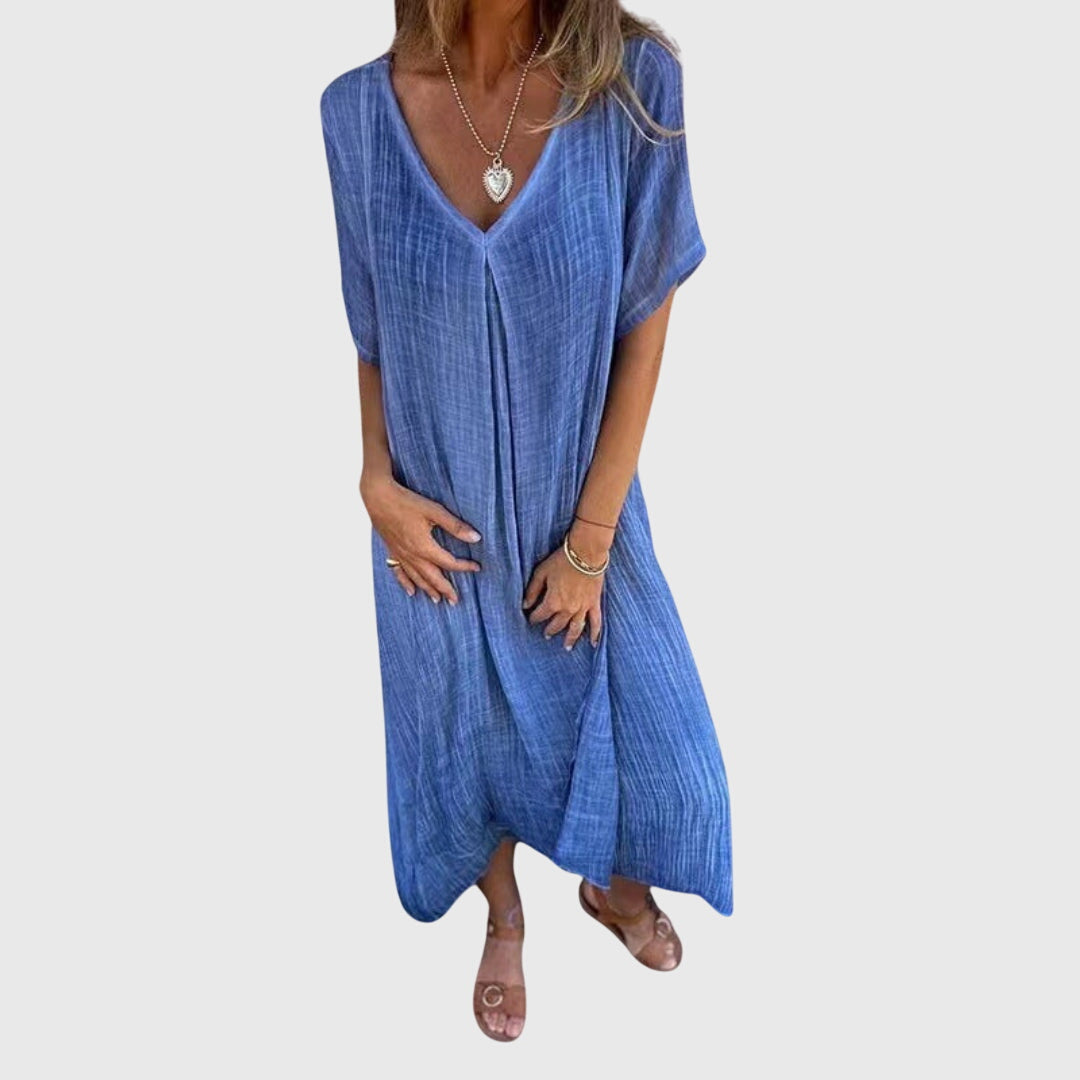 Mirjam | Light and Elegant V-Neck Dress