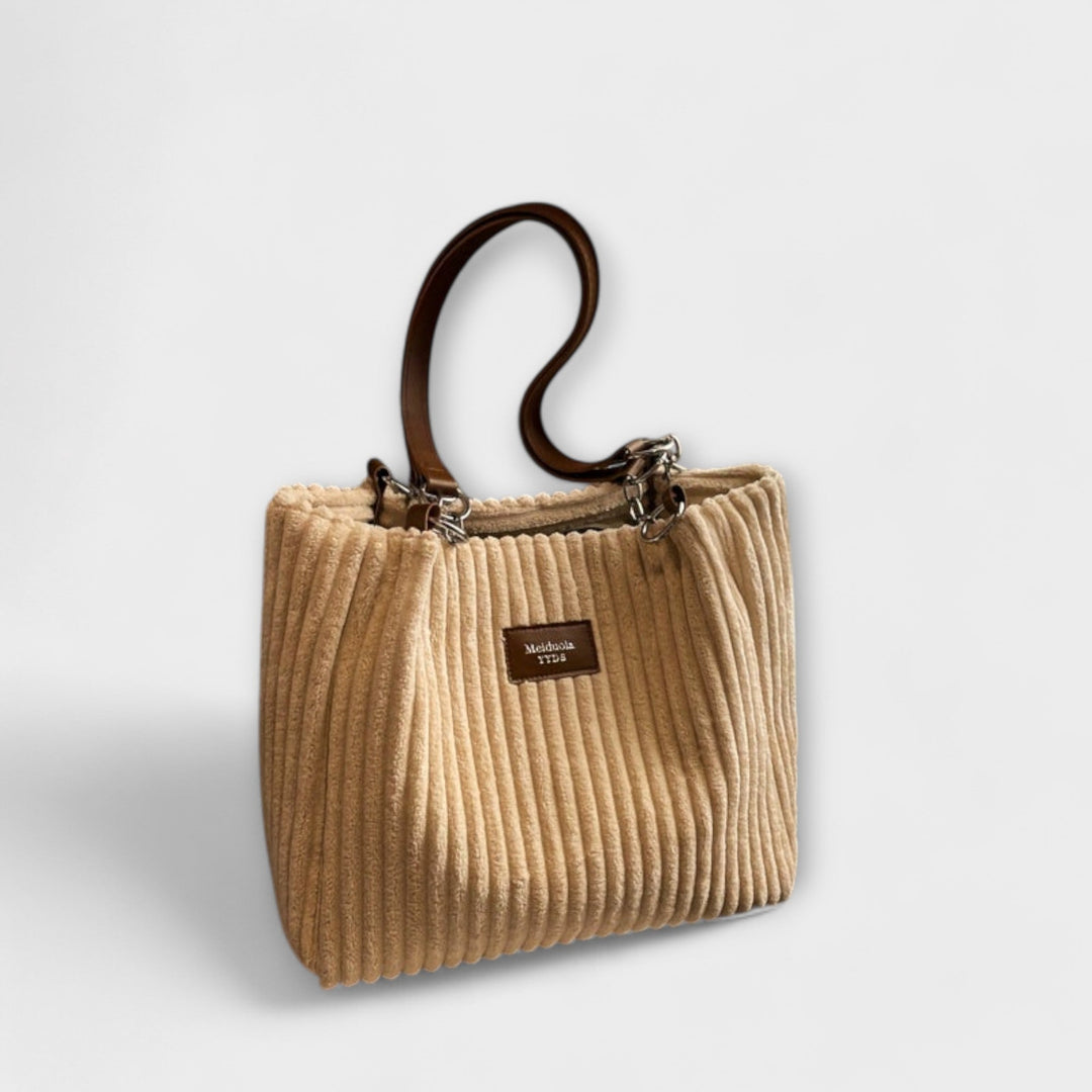 Corrie | Soft Cord Shoulder Bag