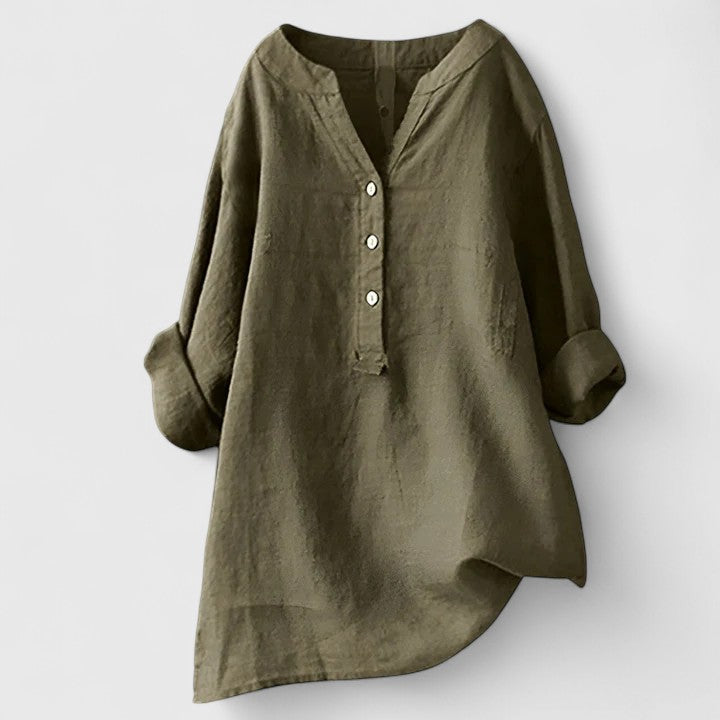 Famke | Elegant Blouse with Buttons