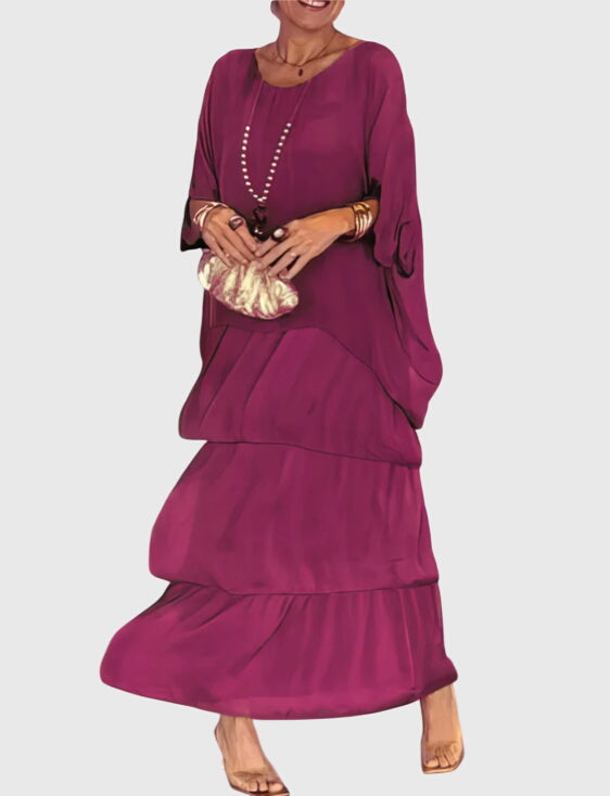 Marjolein | Elegant Long and Flowing Dress