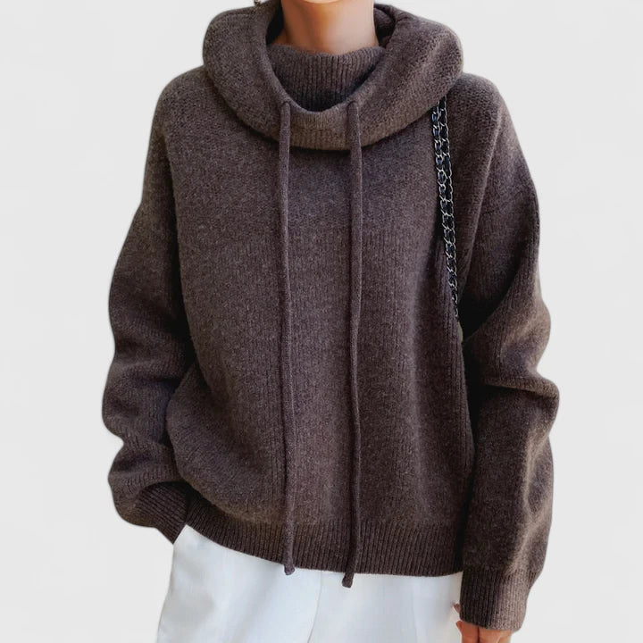 Monique | Comfortable Knitted Hoodie