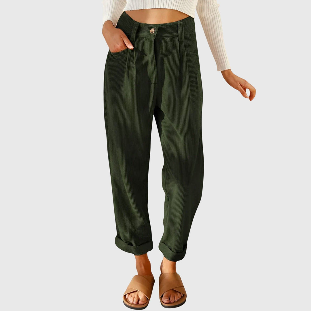 Truus | Modern Corduroy Pants