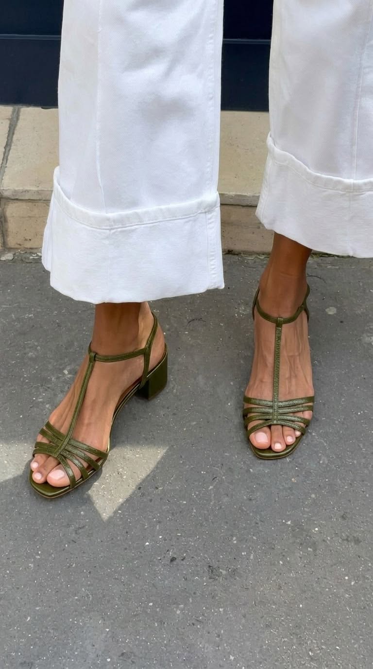Allegra | Elegant Gold Sandals for Daily Use