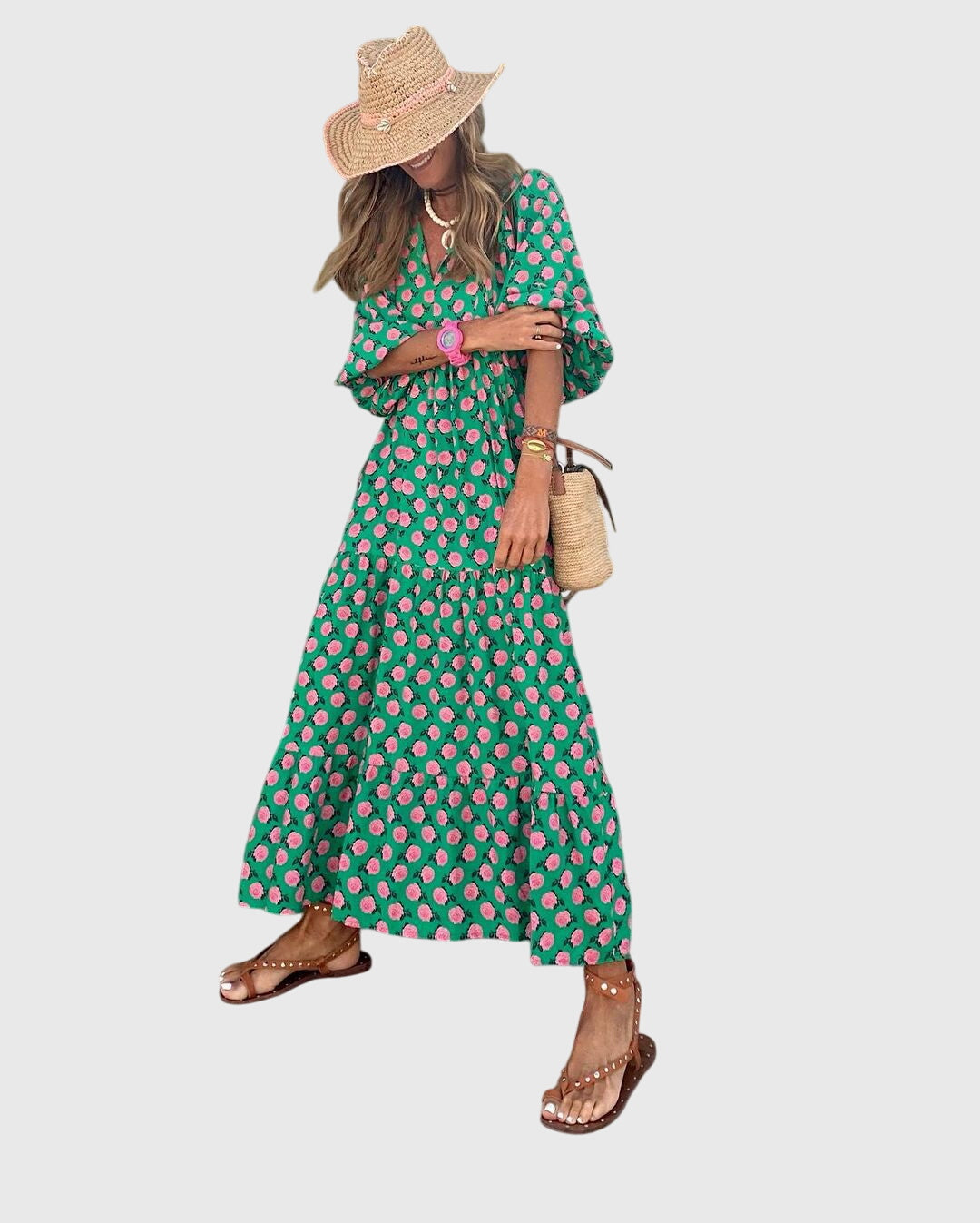 Heleen | Maxi Bohemian Dress