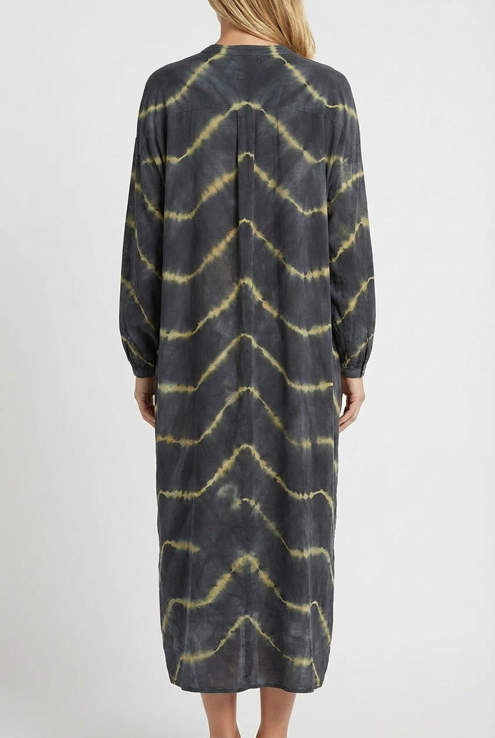 Manon | Elegant Boho Striped Maxi Dress
