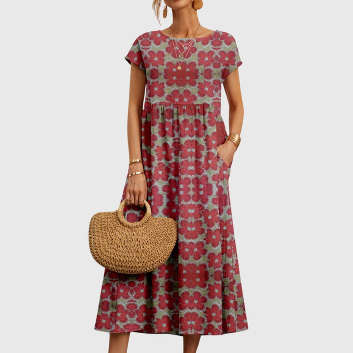 Klazina | Chic Floral Dress