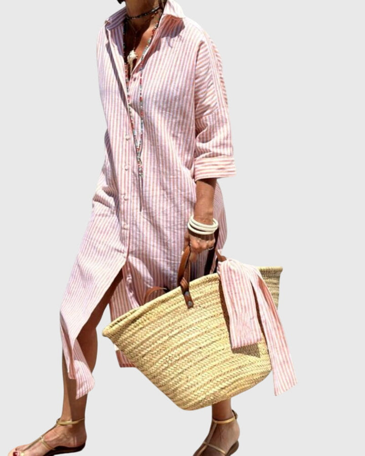 Lisette | Classic Striped Dress