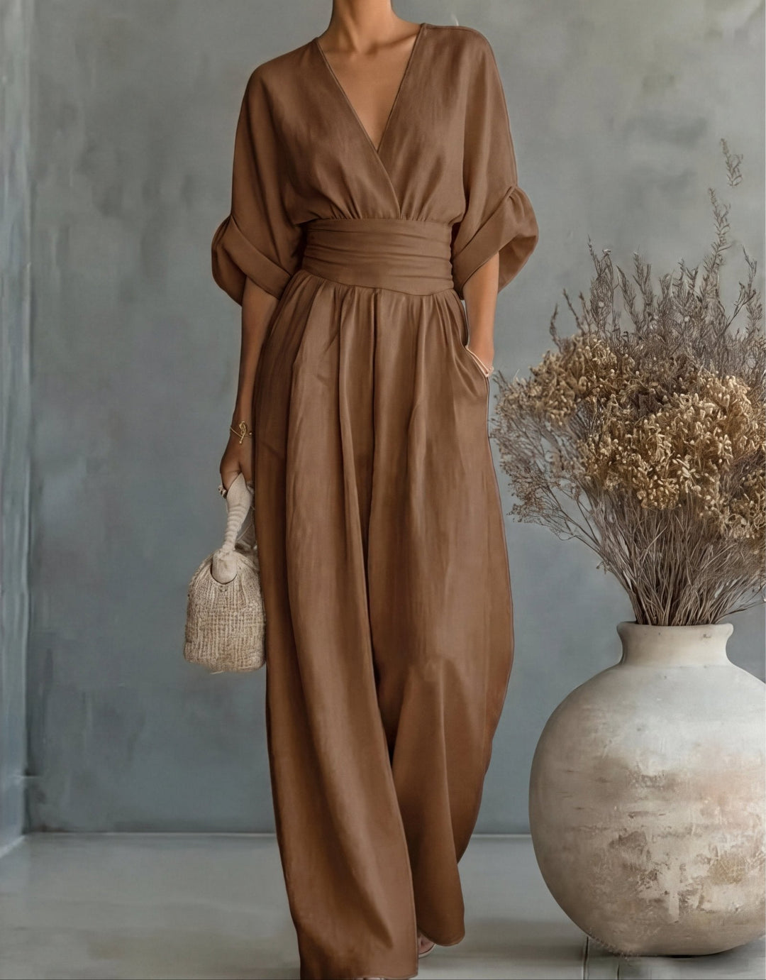 Elise | Elegant Flowing Jumpsuit
