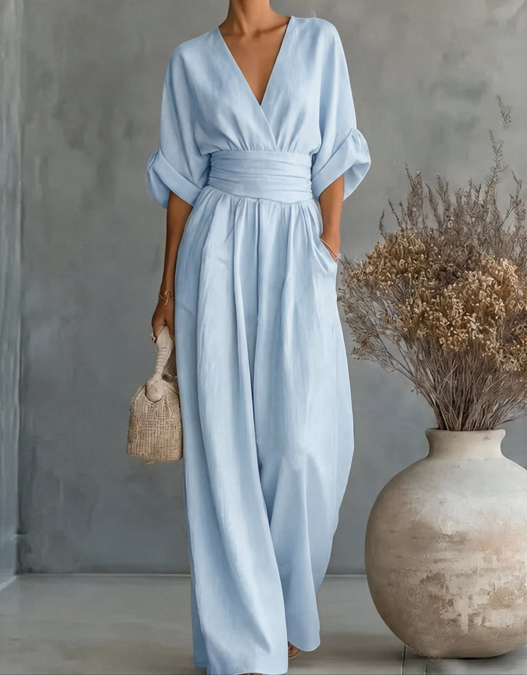 Elise | Elegant Flowing Jumpsuit