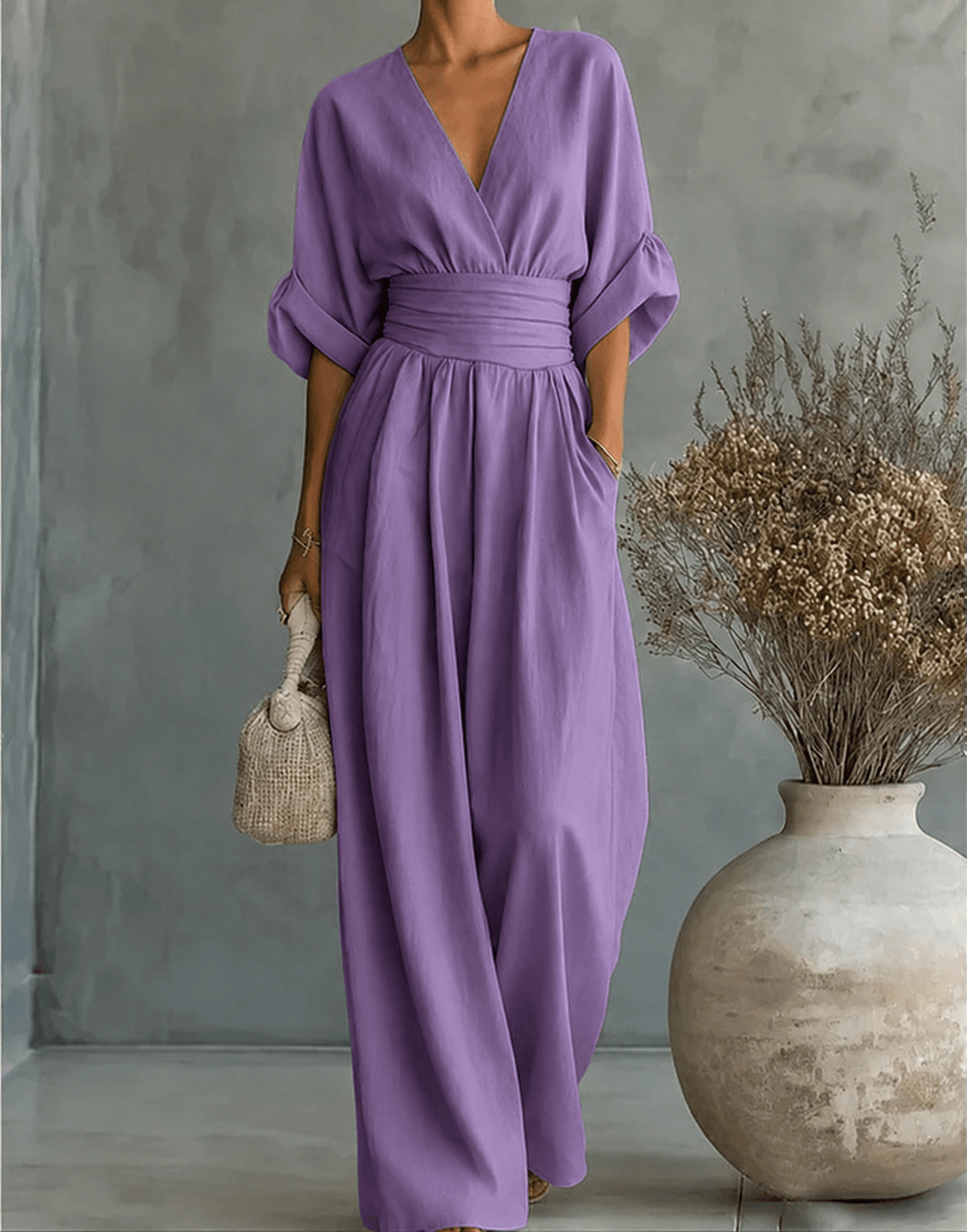 Elise | Elegant Flowing Jumpsuit
