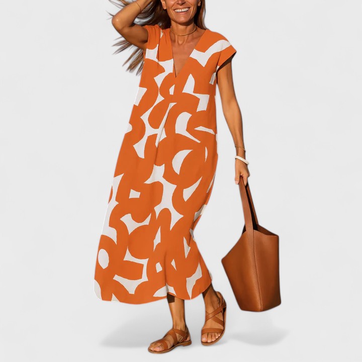 Lotte | V-Neck Floating Dress