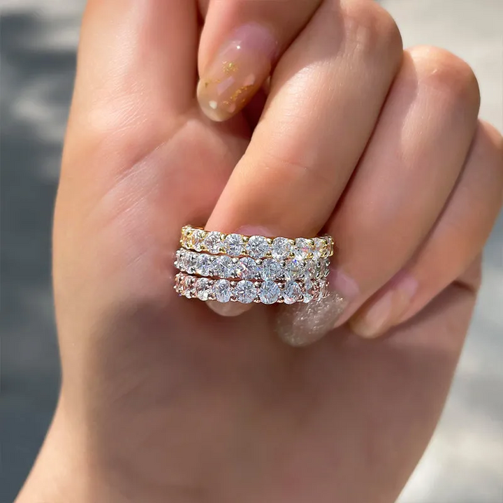 Élise – Diamond ring with double band