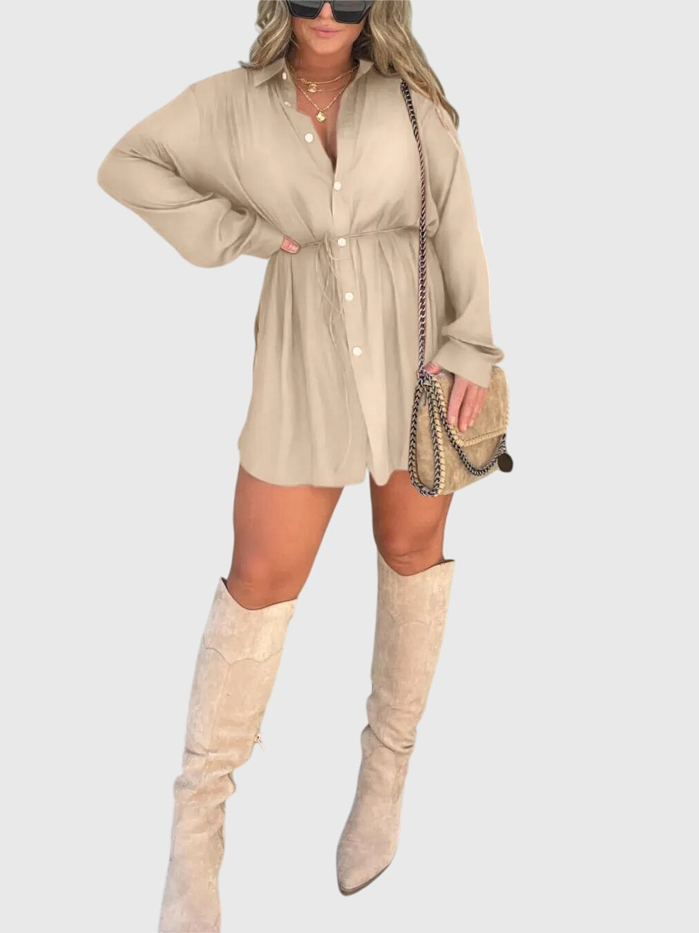 Lotte | Elegant Overalls Dress