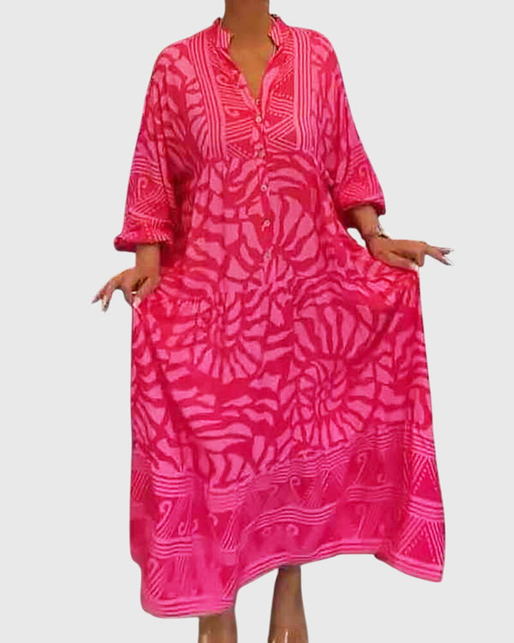 Lize | Maxi Dress with Elegant Print