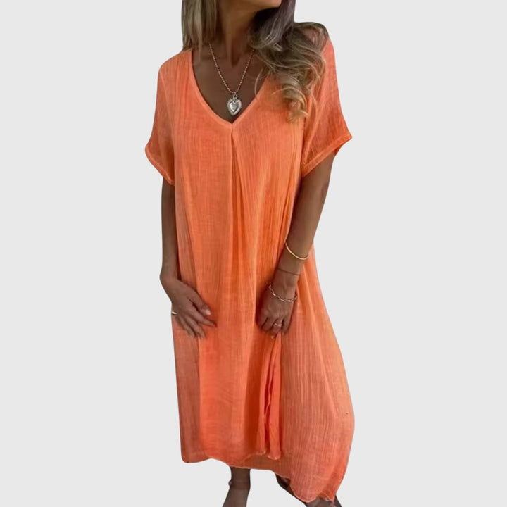 Mirjam | Light and Elegant V-Neck Dress