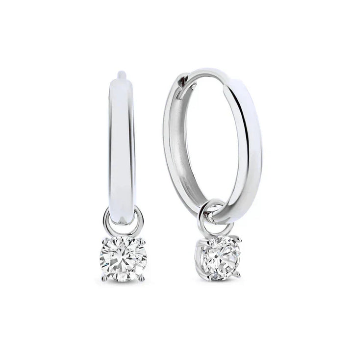Moon Tears Wire Earrings