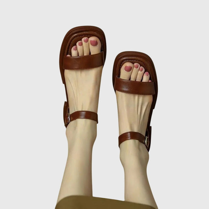 Jessica | Orthopedic Leather Sandals