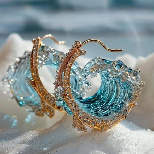 Earrings Ocean's Oath