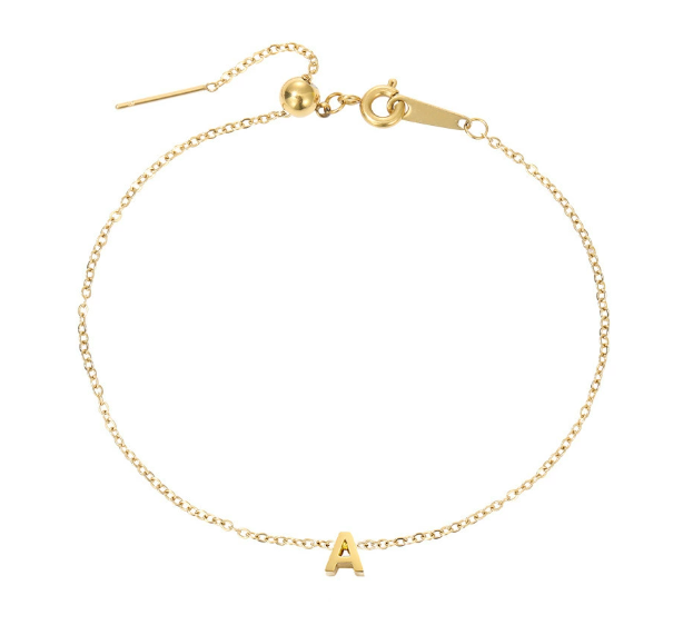 Bracelet with Initial Vita Signa