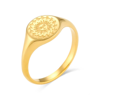 Golden ring for the summer solstice