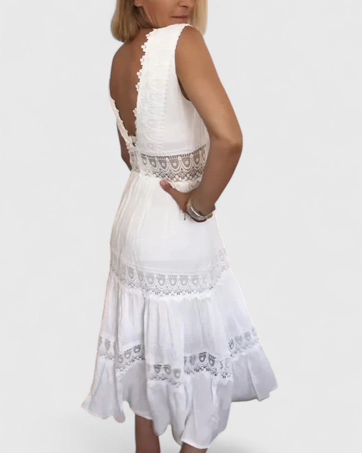 Caroline | Elegant Midi Dress