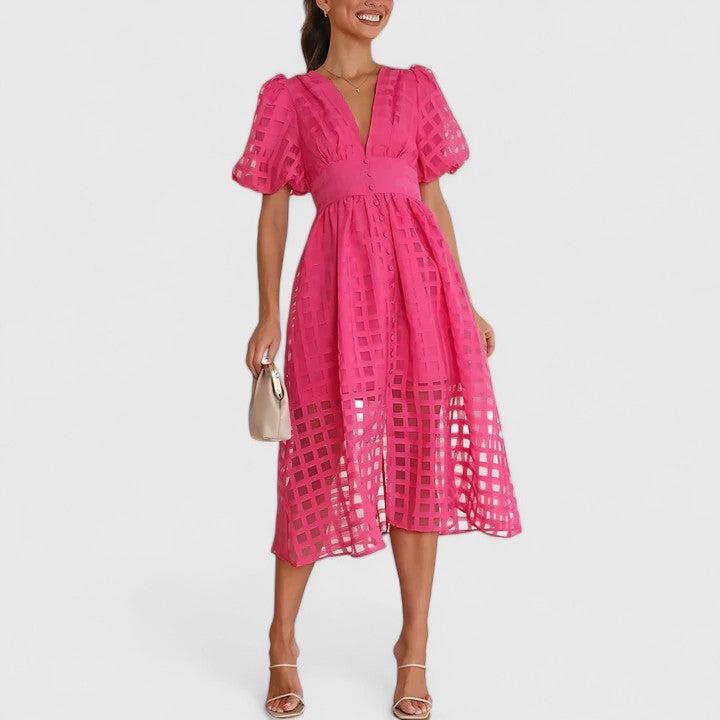 Olivia | Elegant Midi Dress