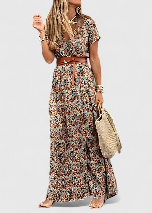 Caroline | Elegant Maxi Boho Dress