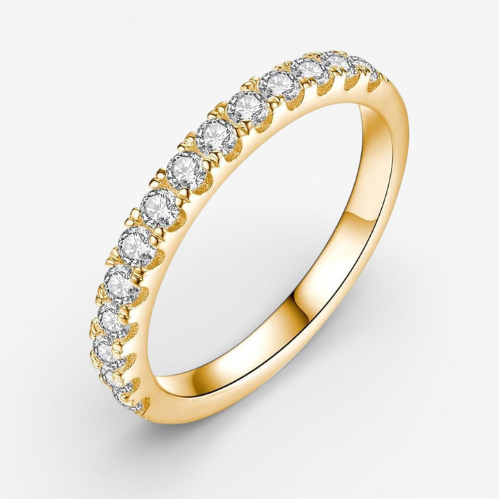Moissanite Engagement Ring