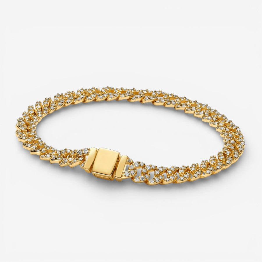 Cuban Moissanite Bracelet