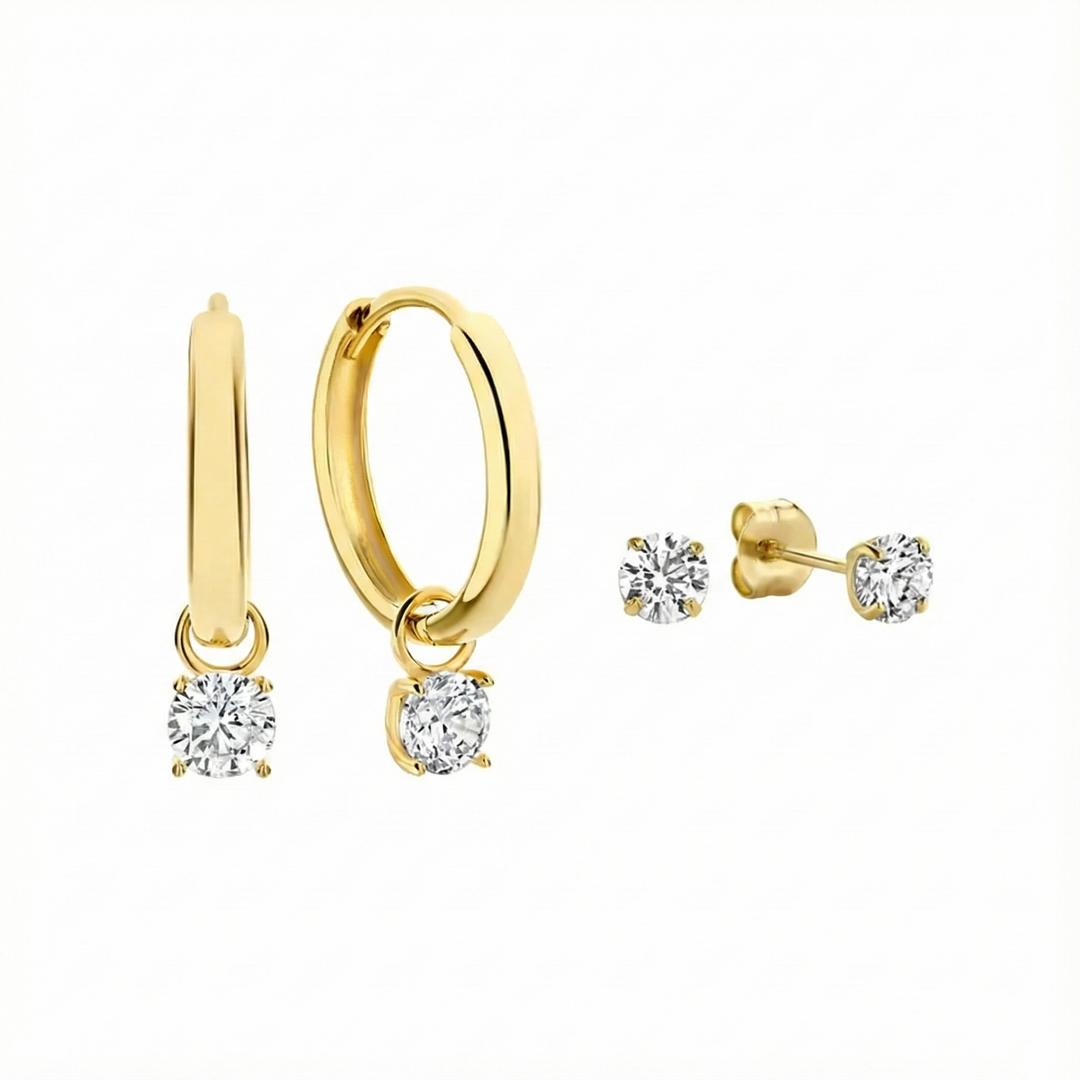 Set of Earrings Tears of the Moon