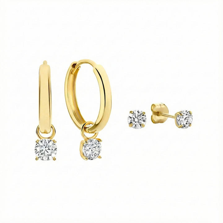 Set of Earrings Tears of the Moon