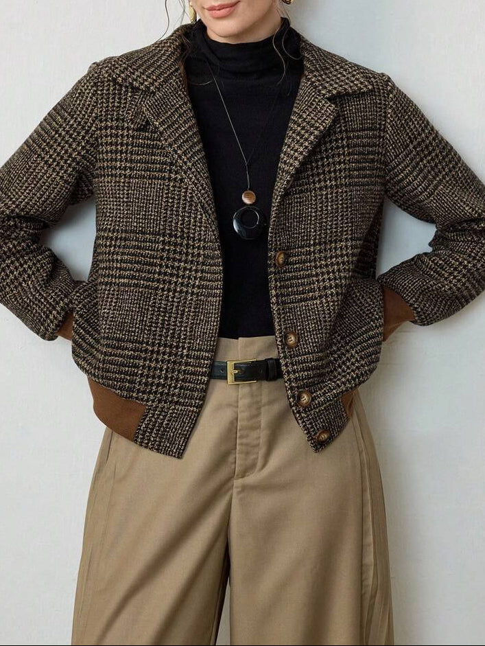Eline | Woven Double Breasted Coat