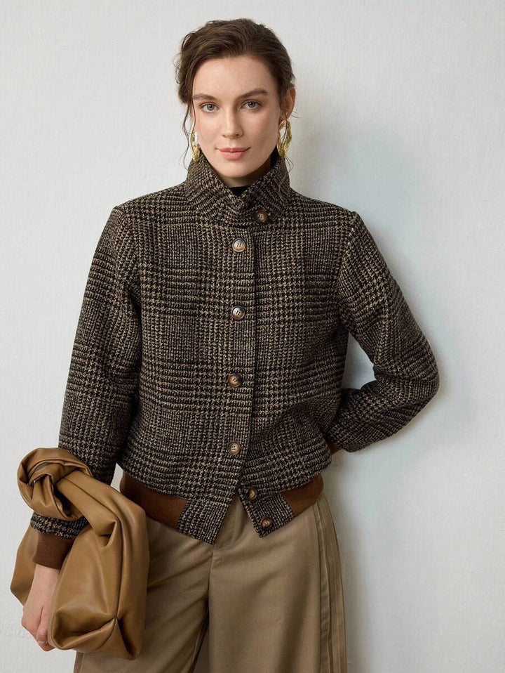 Eline | Woven Double Breasted Coat