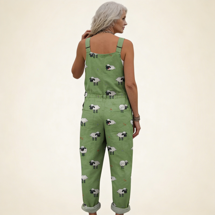 Loes | soft bohemian green shade