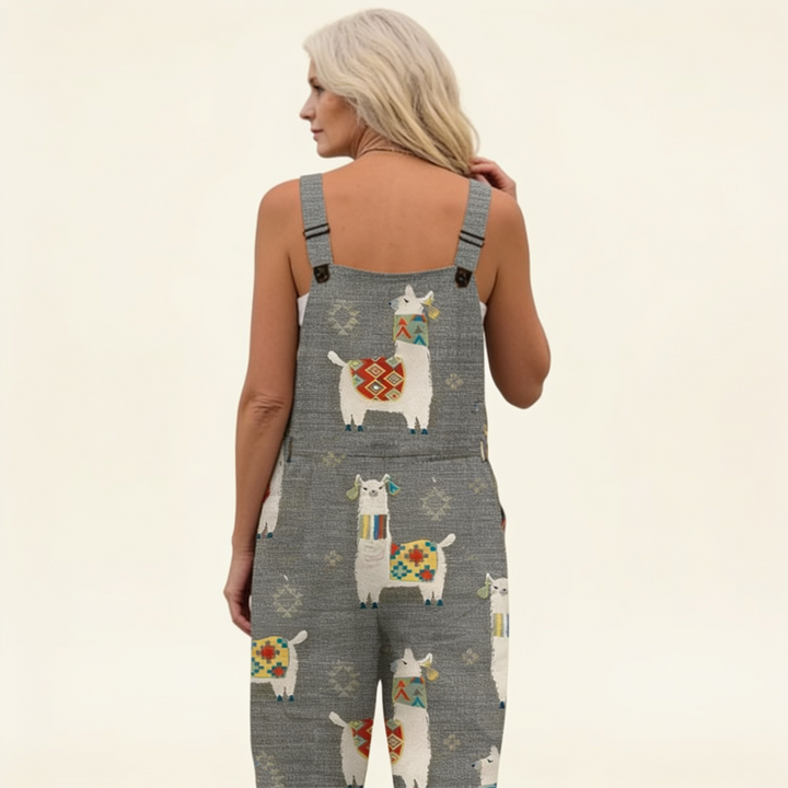 Stone | Gray Bohemian Llamas
