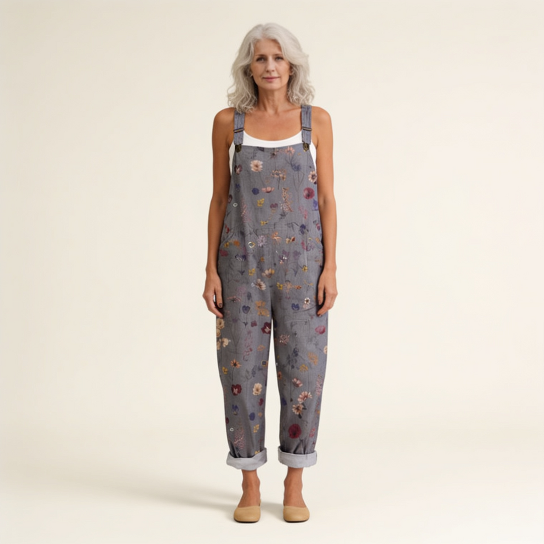 Rebecca | gray bohemian flowers