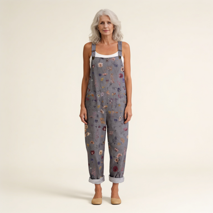 Rebecca | gray bohemian flowers
