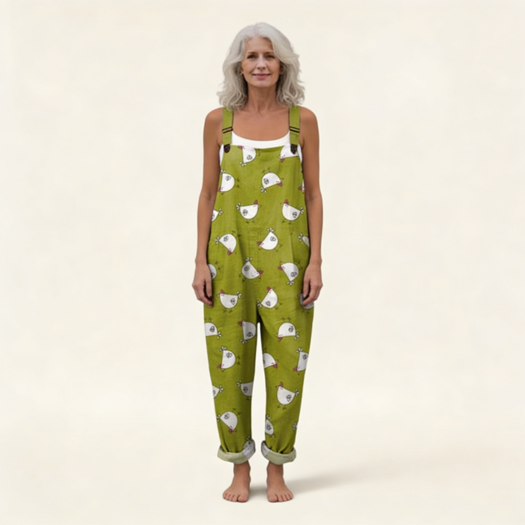 Rebecca | playful chicken pattern
