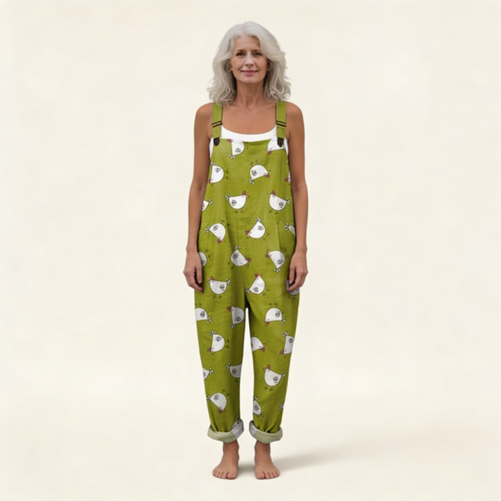 Rebecca | playful chicken pattern